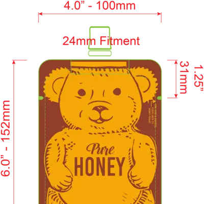 Pure Honey Custom Pouch
