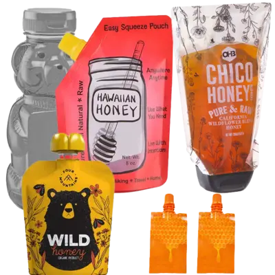 Various Types of Honey Pouches Available in the Market